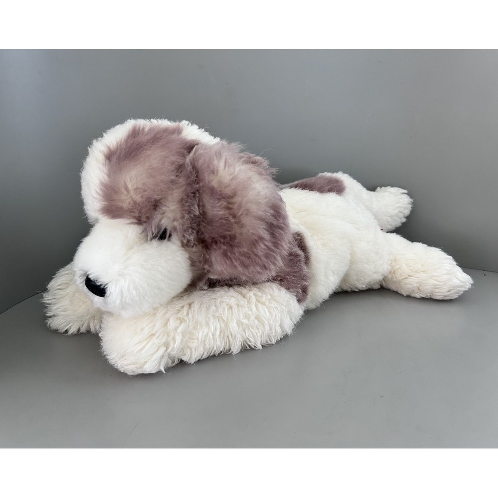 Douglas Cuddle Toys Great Pyrenees Stuffed Plush Dog Puppy 19" Rare!